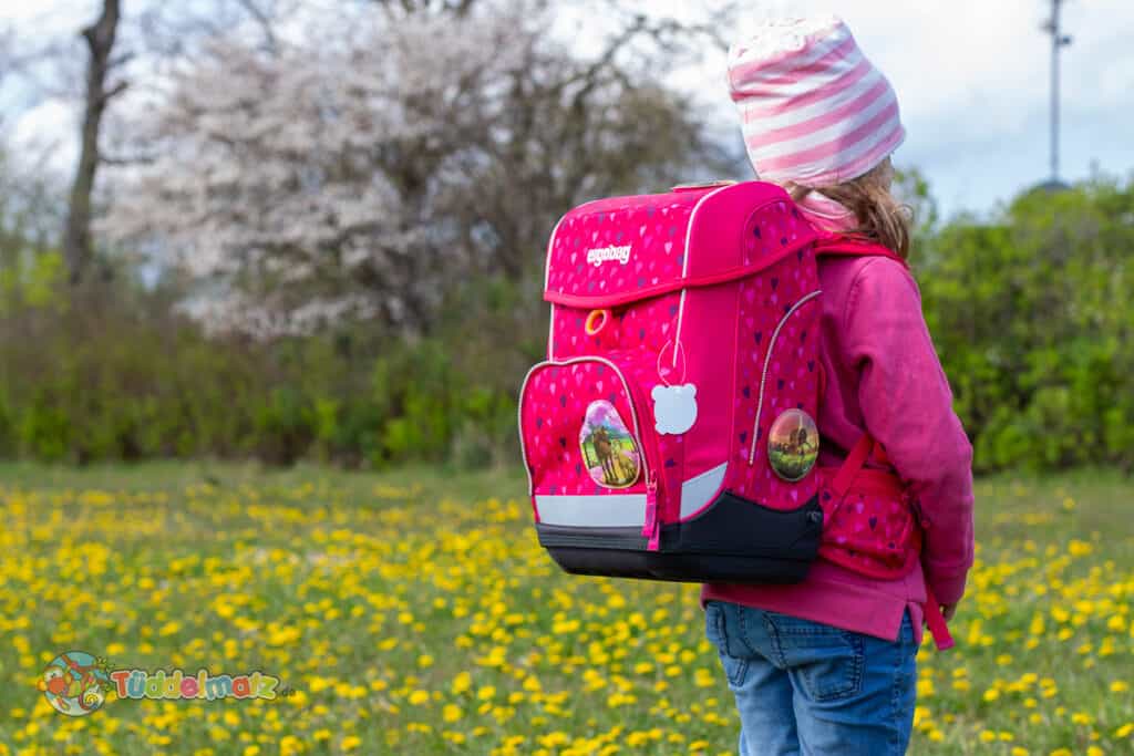 Ergobag Schulranzen - sitzt von hinten